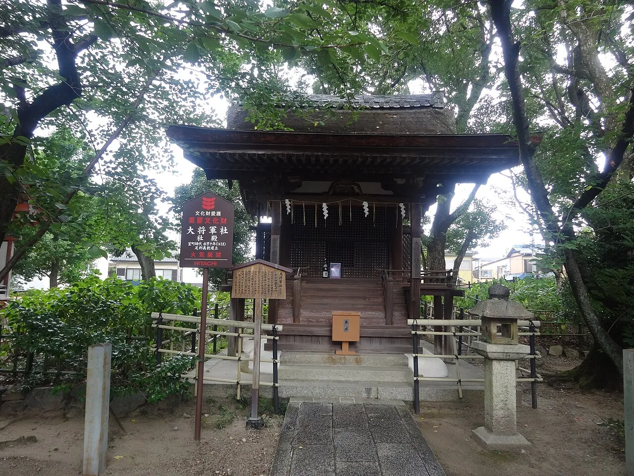 藤森神社の拝殿